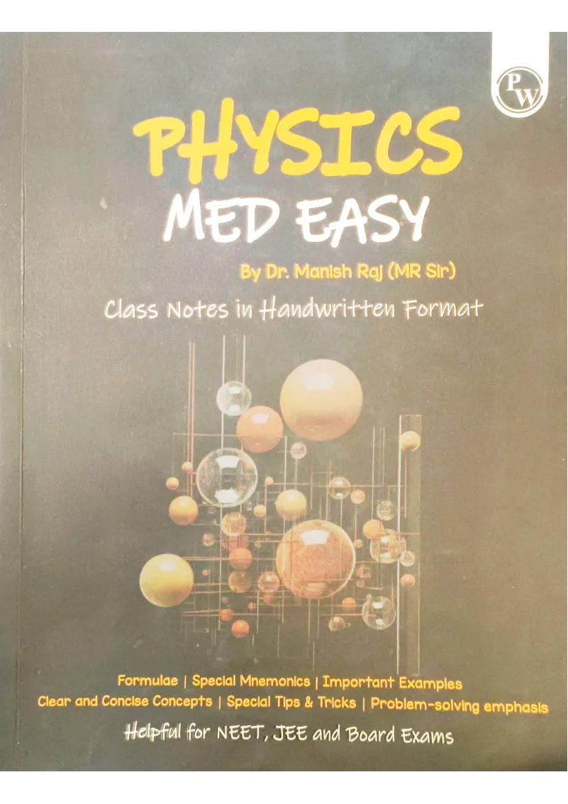 PHYSICS MED EASY PHYSICS WALLAH (PREOWNED)