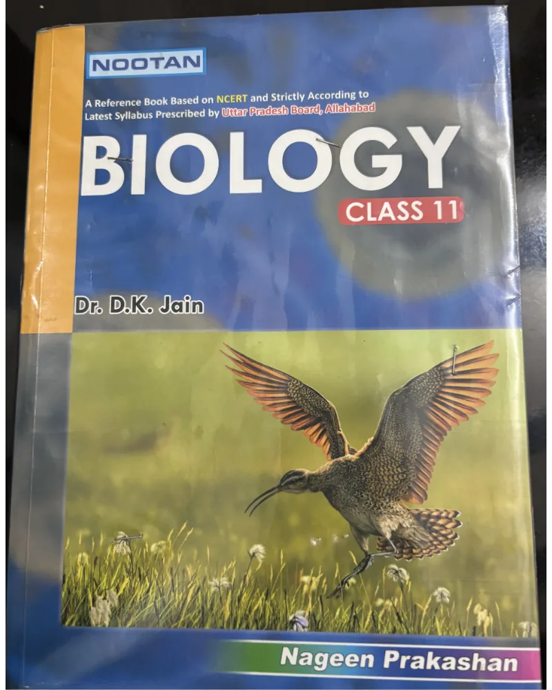 Biology class 11 reference book (NOOTAN)
