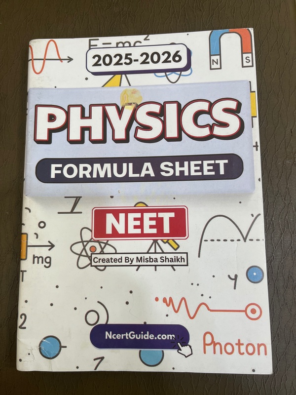 Physics formula sheet