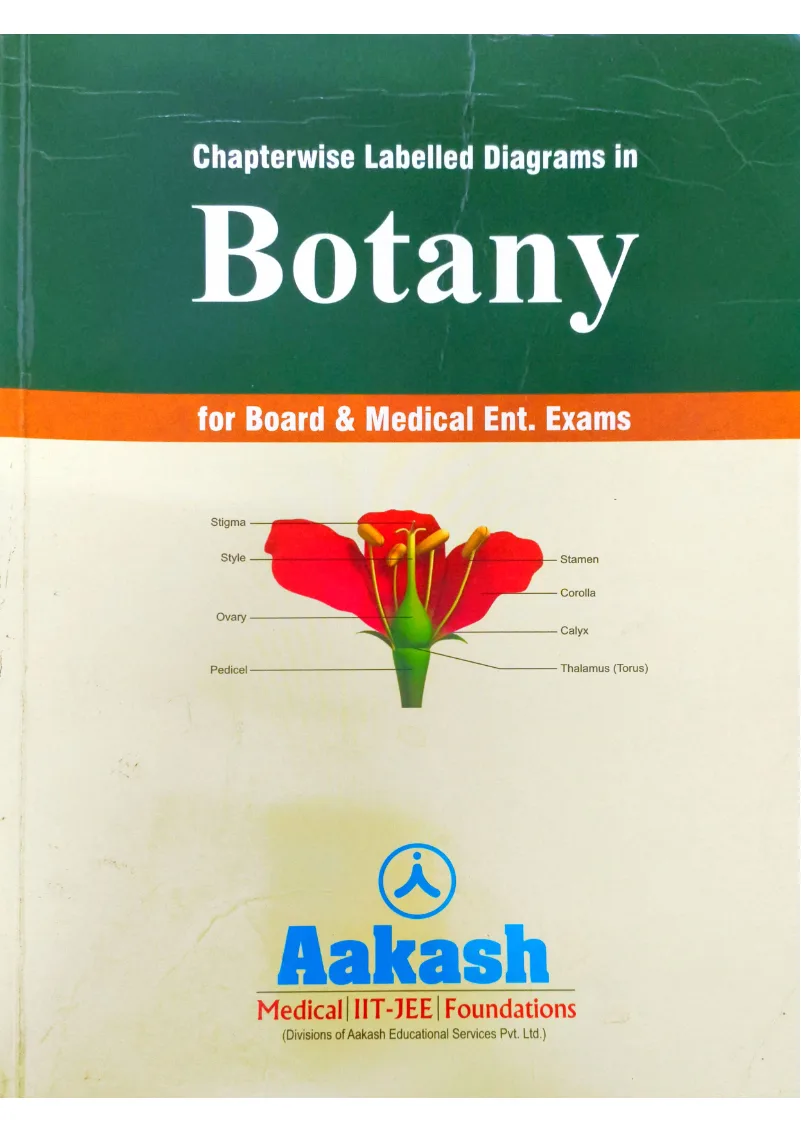 Chapterwise labelled diagram of botany ( for boards and medical entrance exams) (preowned)